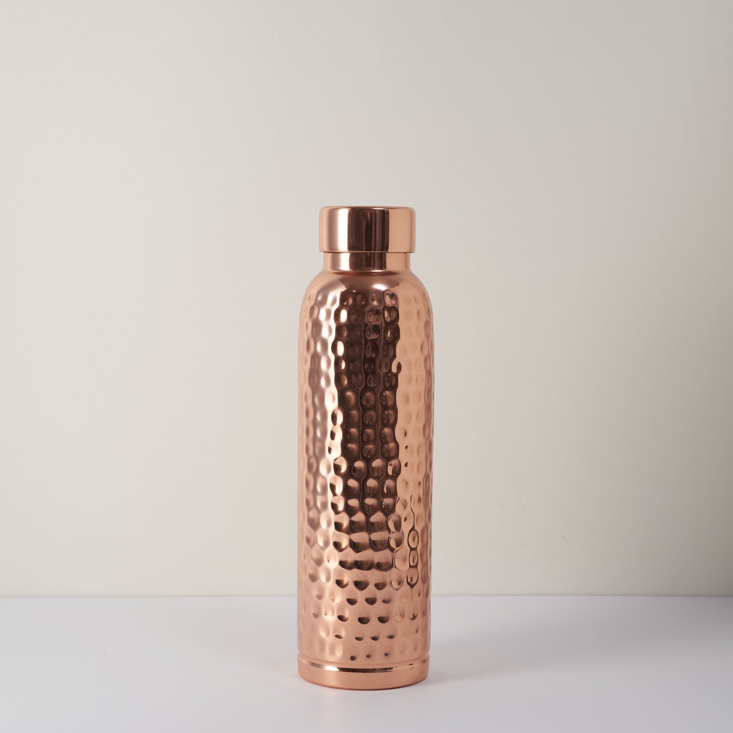 Hammered Pure Copper Water Bottle 950ml