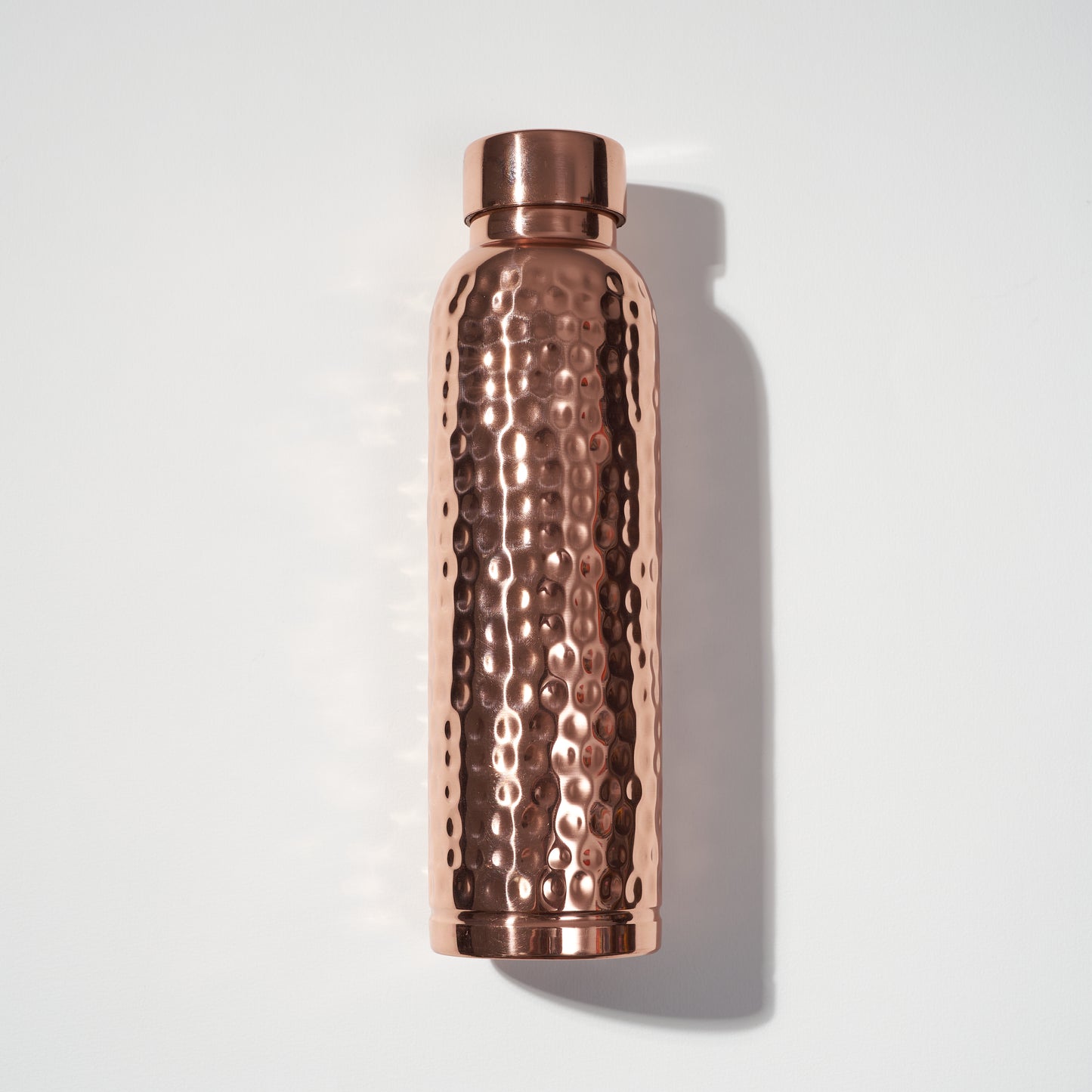 Hammered Pure Copper Water Bottle 950ml